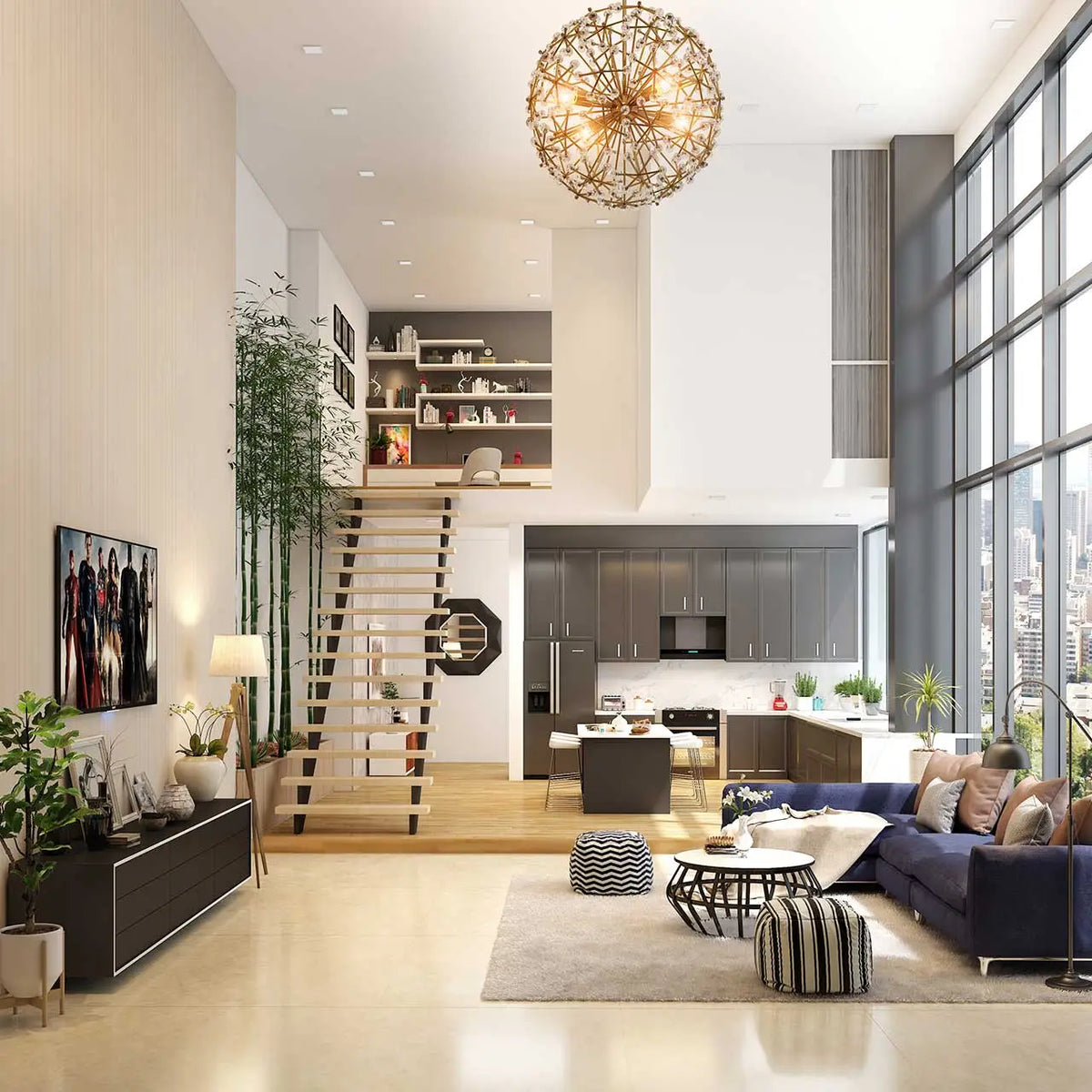 Transform Spaces with Statement Lighting and Ceiling Fixtures
