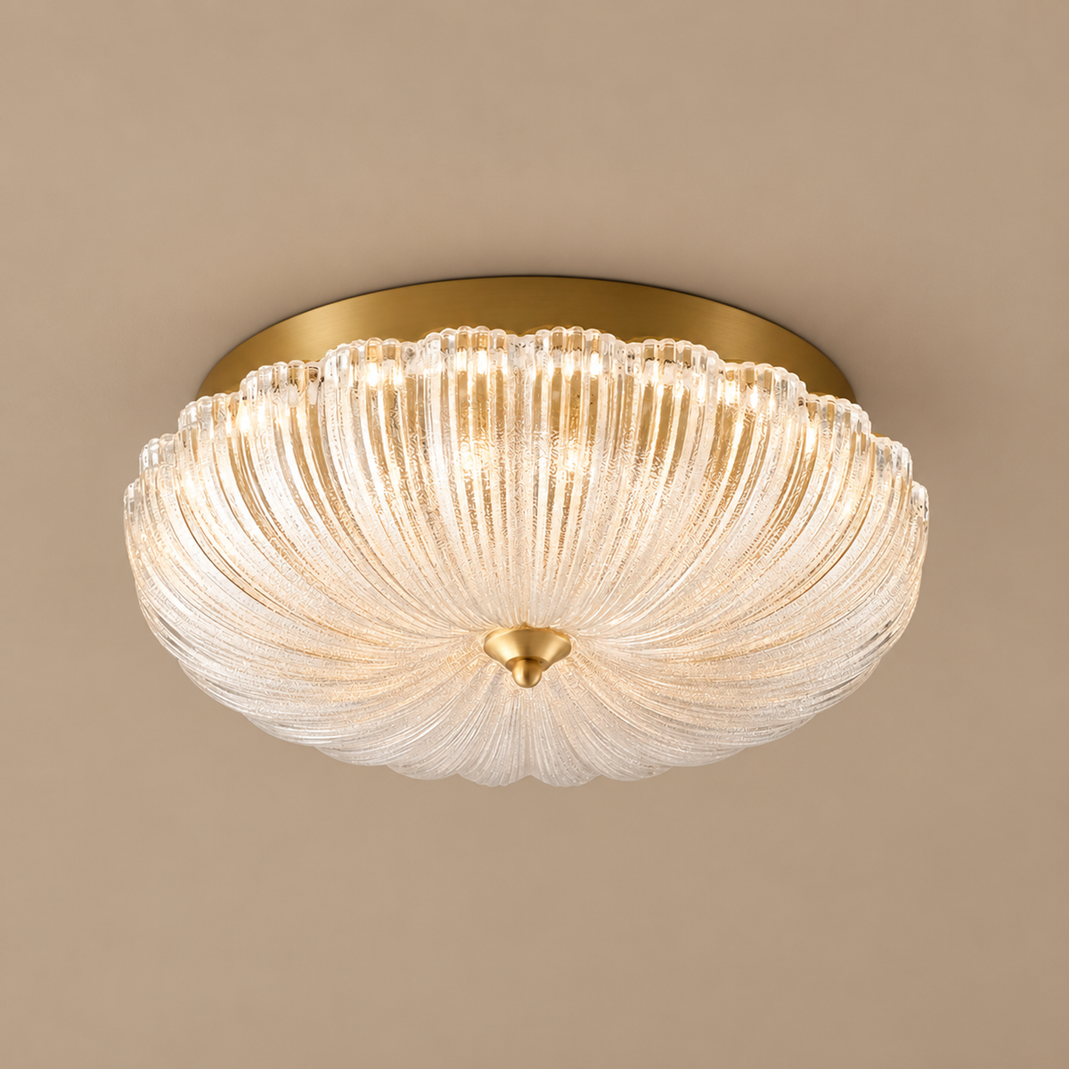 VINTAGE GLAS DECKENLEUCHTE | DESIGN CLKK002S