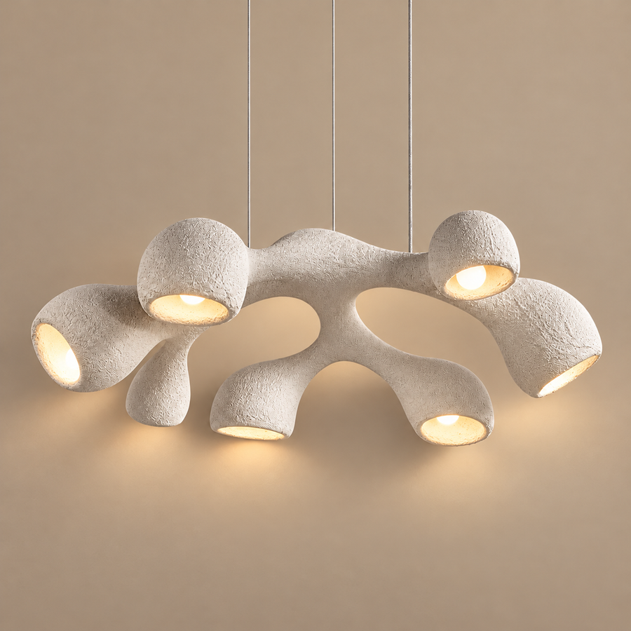 Organic Sculptural Pendant Chandelier