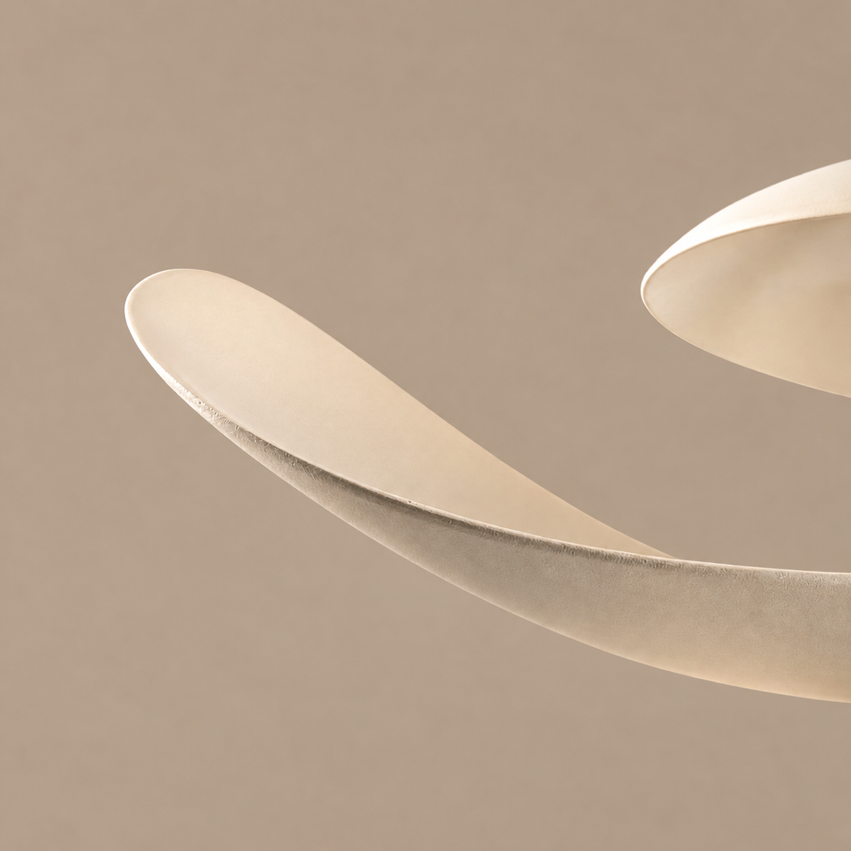 Modern Chandelier - 4-blade Plaster & Brass | Casalola Lights Luxury Lamps for Interior Designers