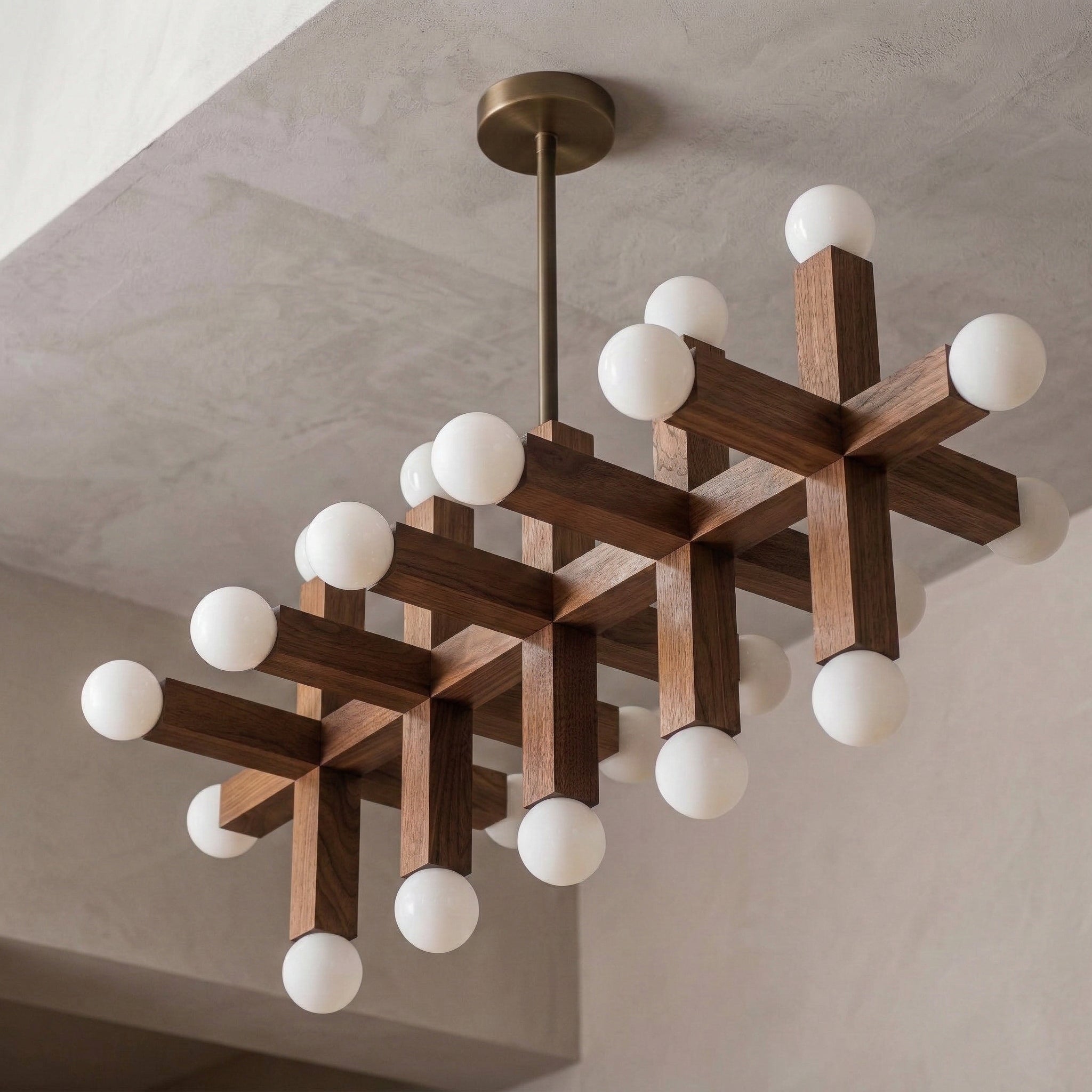 5 LINK WOOD CHANDELIER | CLVGT0280
