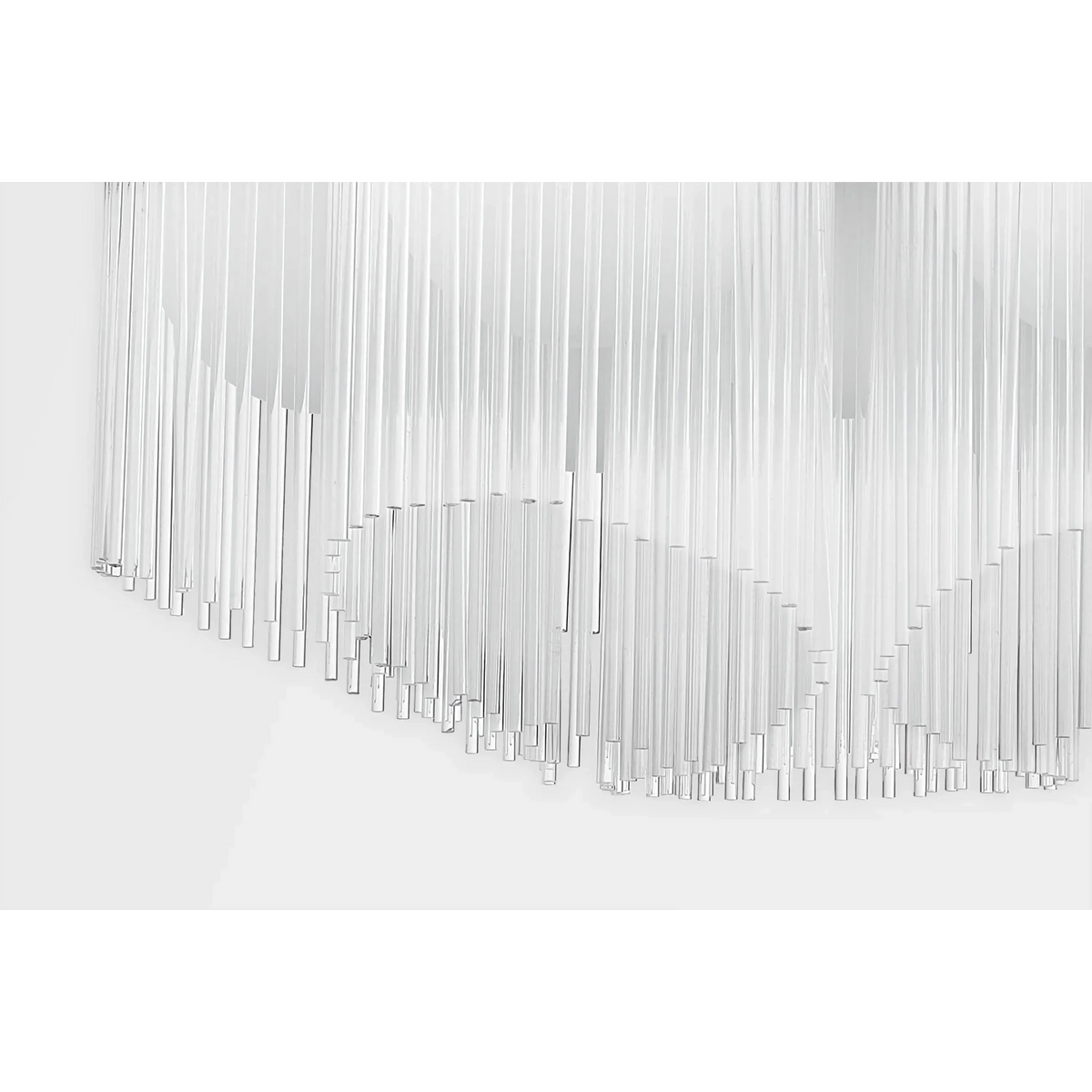 6-light Celestial Crystal Chandelier | Cascading Glass-rod Brass Art Deco Dining & Living Casalolalights Luxury Lamps