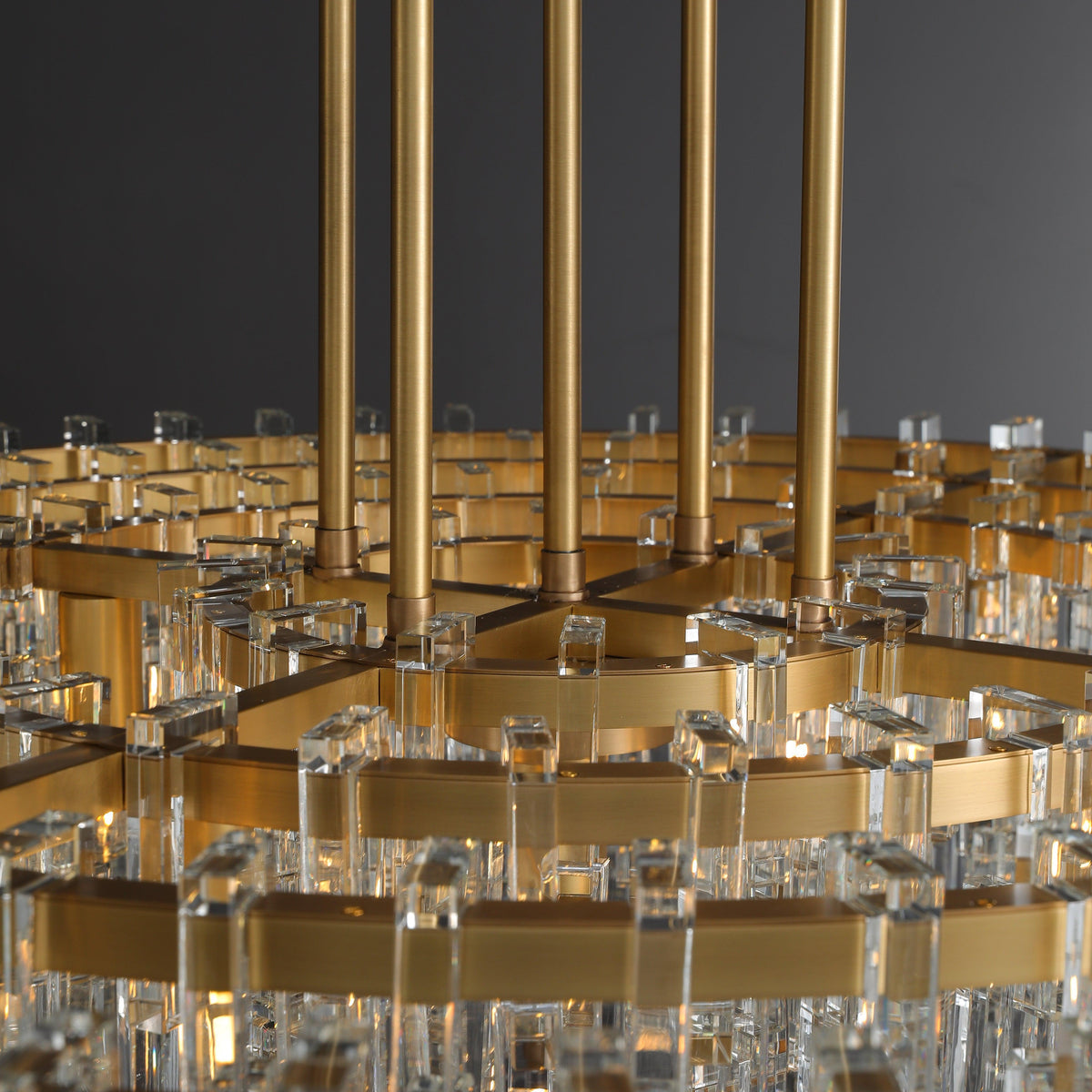 CRYSTAL DRUM CHANDELIER | CLHUYL0258