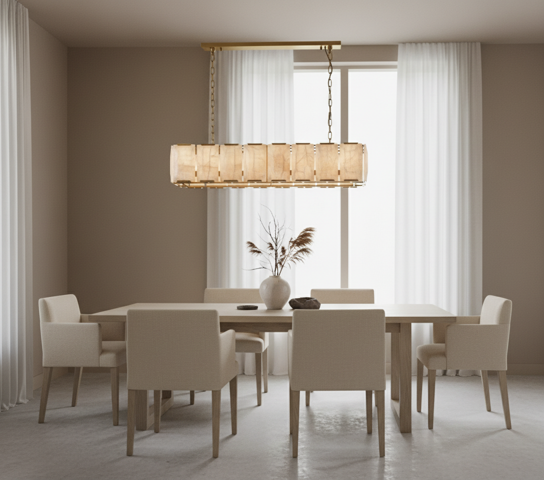 LINEAR COPPER CHANDELIER | CLPORH022L