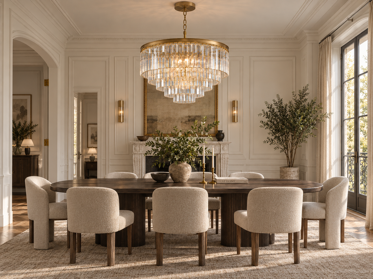 HAND-CUT CRYSTAL TIERED CHANDELIER | CLHUYL0280