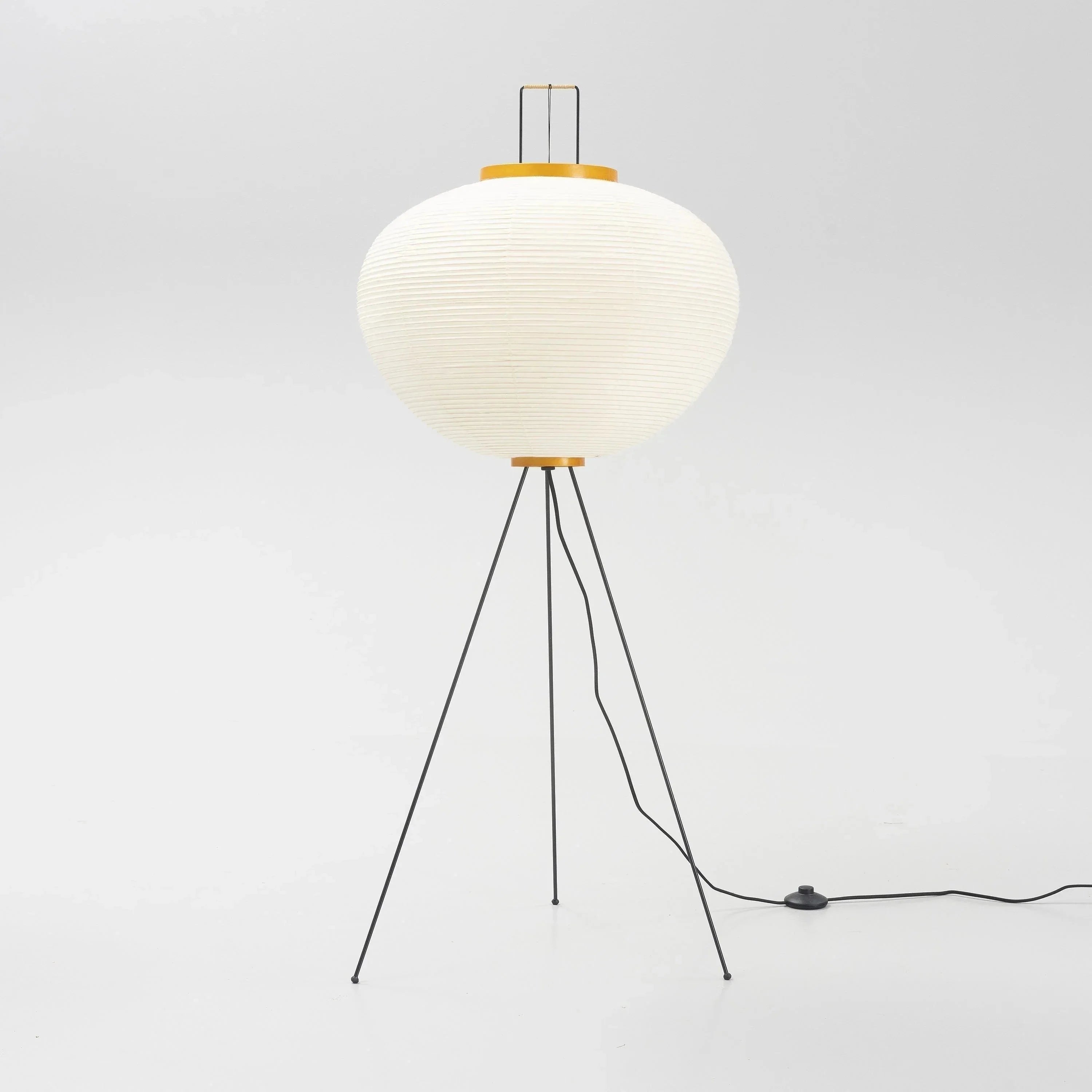 Noguchi Lamp | Akari Paper 10a | Tripod Floor for Japandi Minimalism Wabi-sabi Decor | Casalola Casalolalights Luxury