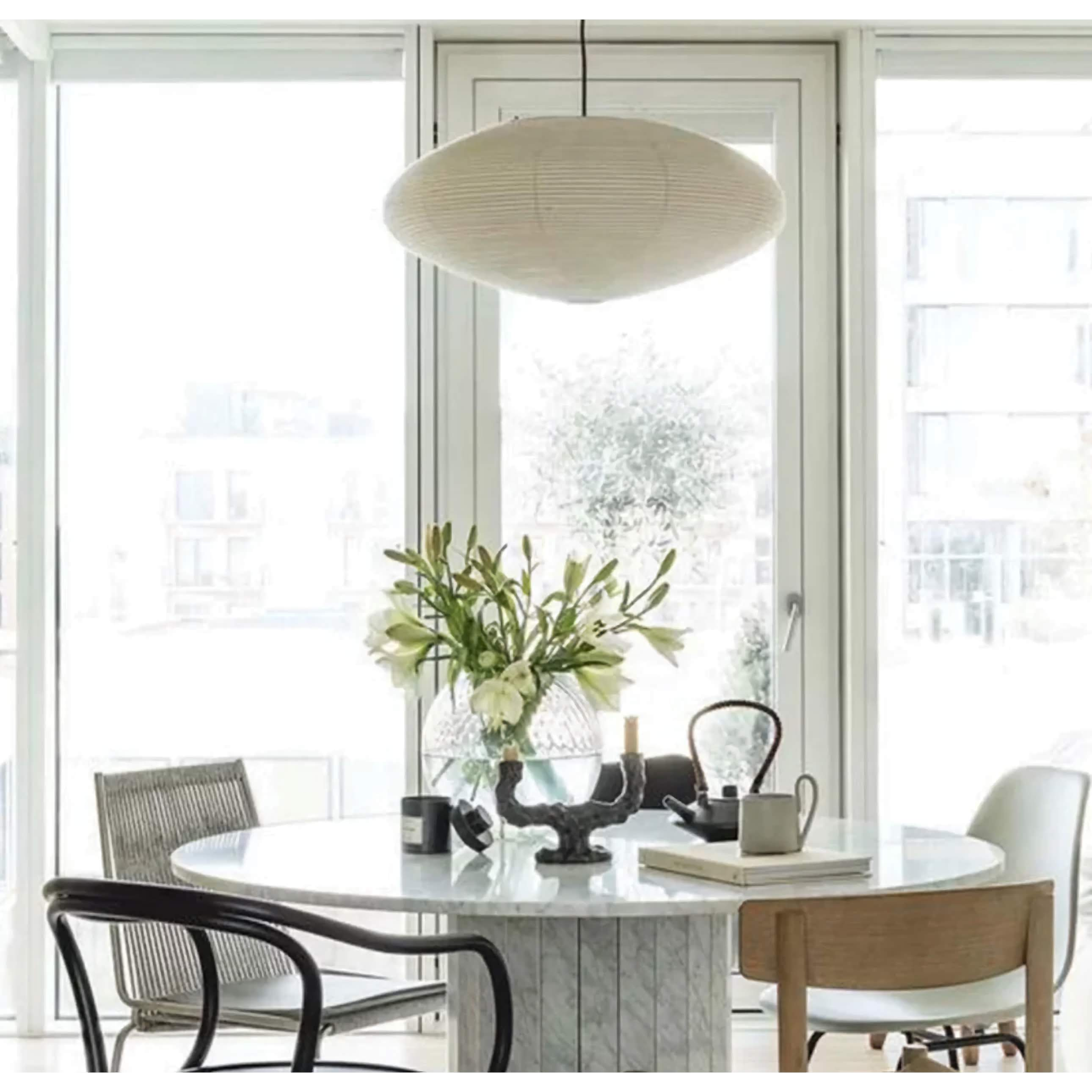 Akari 21a Paper Lantern Lamp - Japandi Minimalism Wabi-sabi Decor