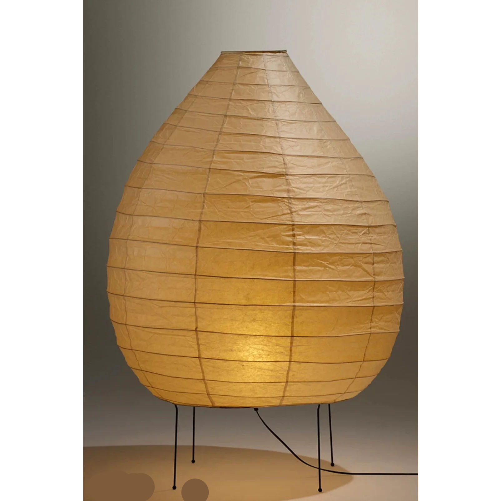 Akari 23n Paper Lantern Lamp Contemporary Japanese Design by Isamu Noguchi