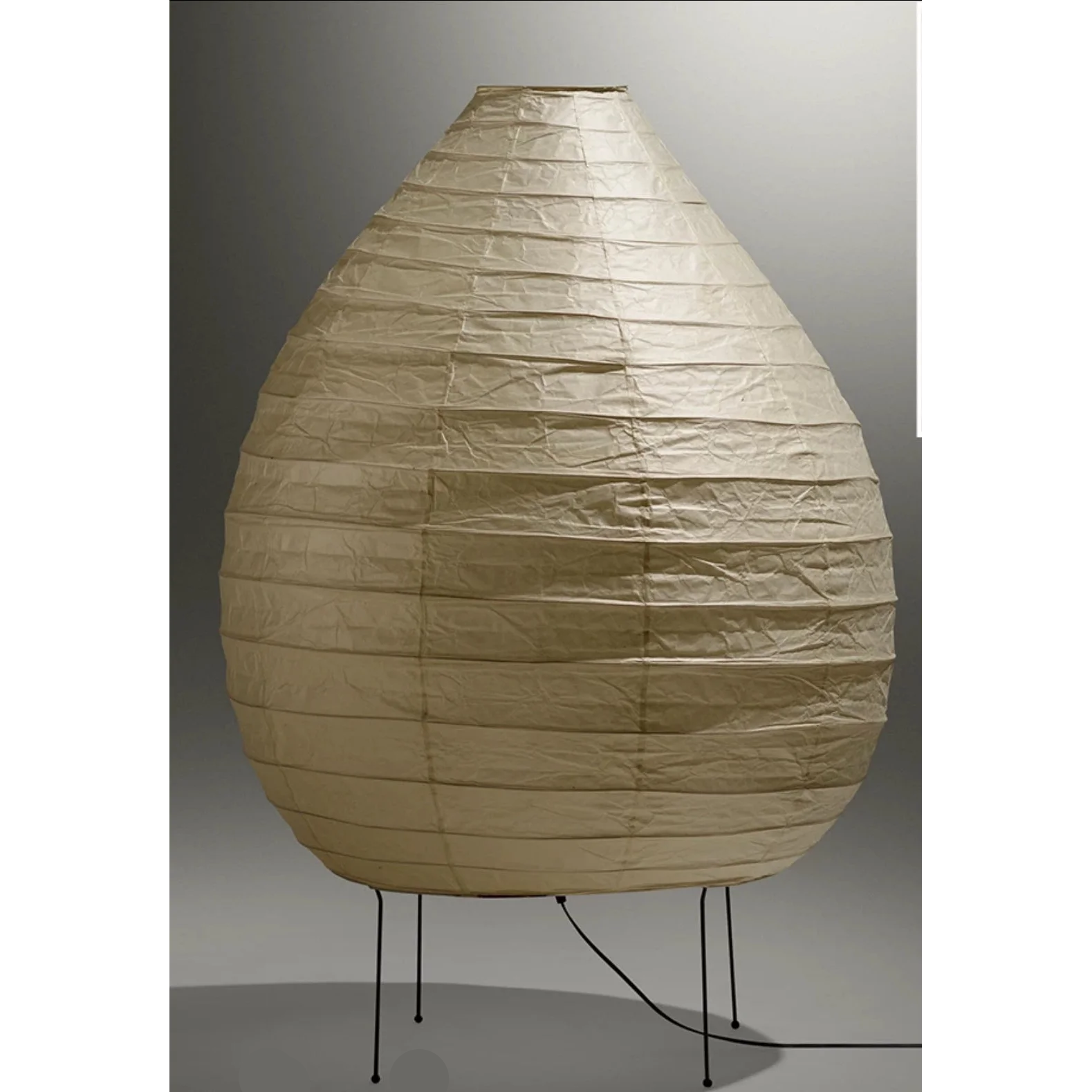 Akari 23n Paper Lantern Lamp Contemporary Japanese Design by Isamu Noguchi