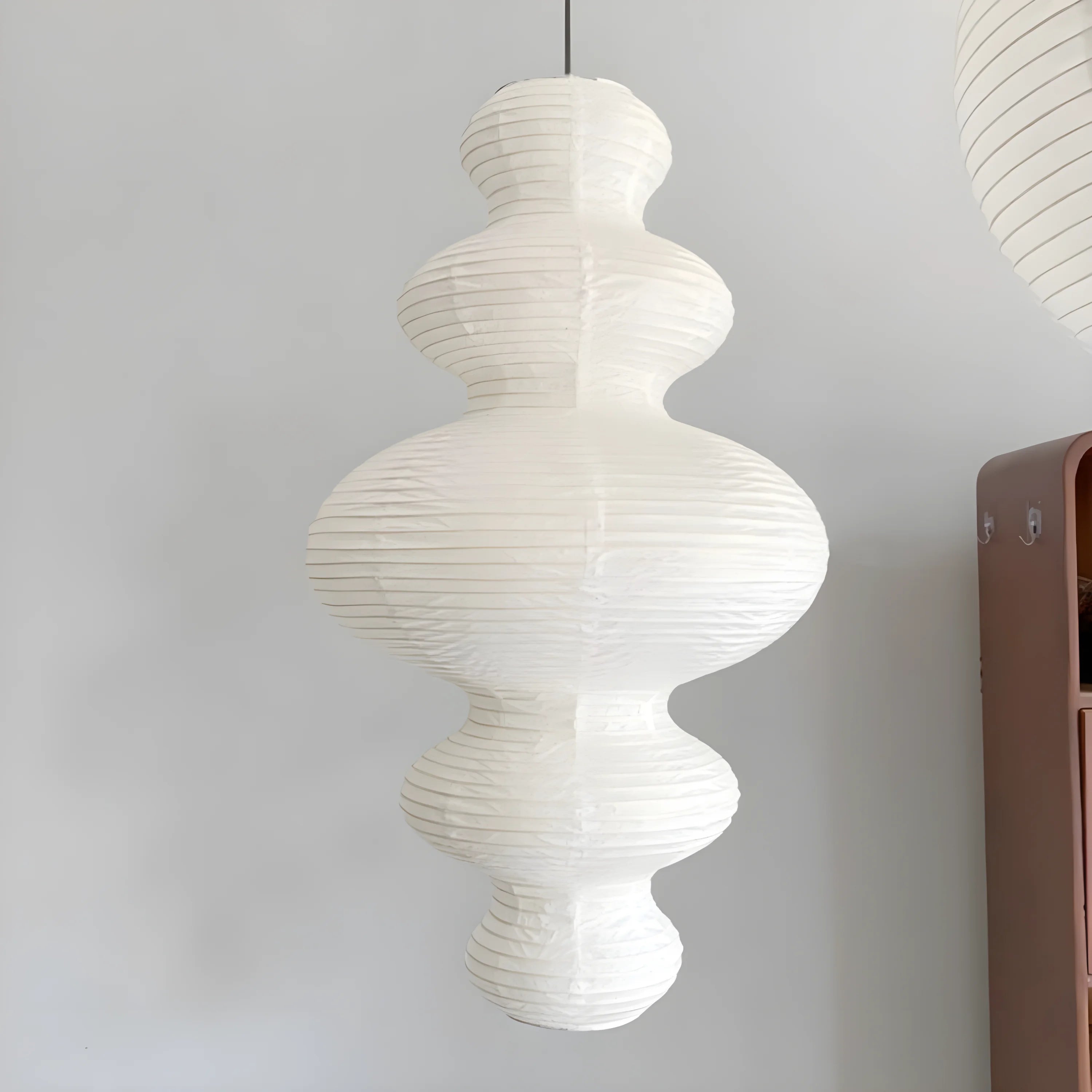 Akari Pendant Lamp | Noguchi Lanterns | Rice Paper | Japandi Minimalism Wabi-sabi Decor