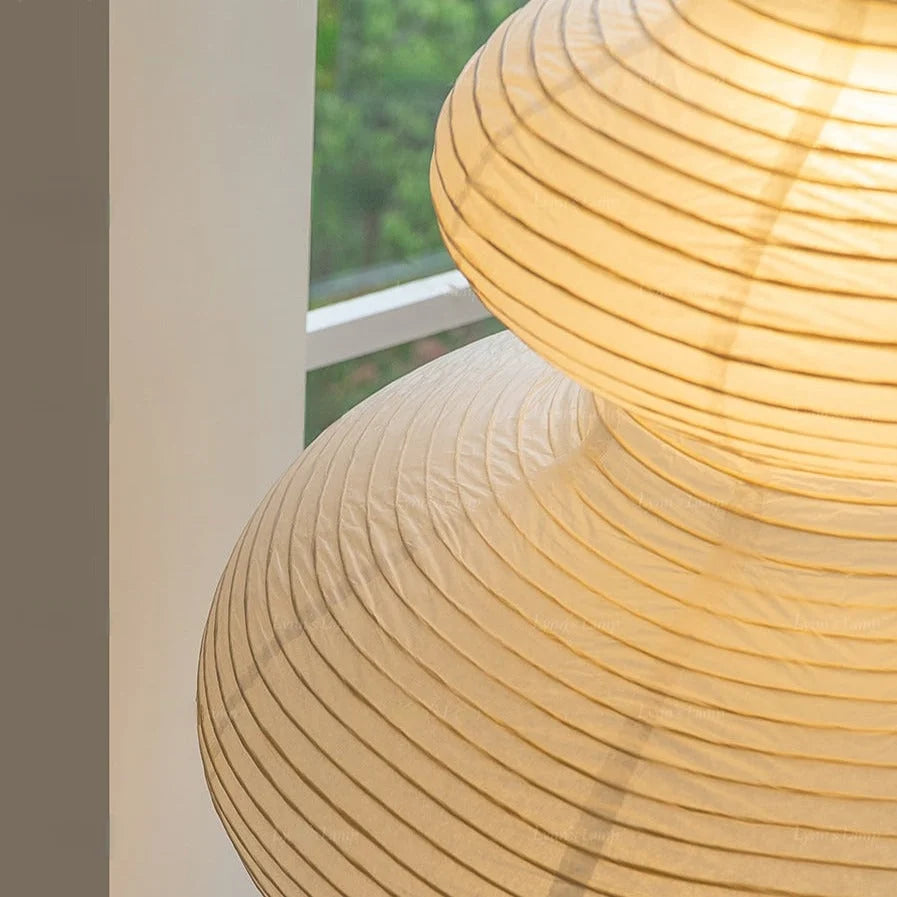 Akari Pendant Lamp | Noguchi Lanterns | Rice Paper | Japandi Minimalism Wabi-sabi Decor