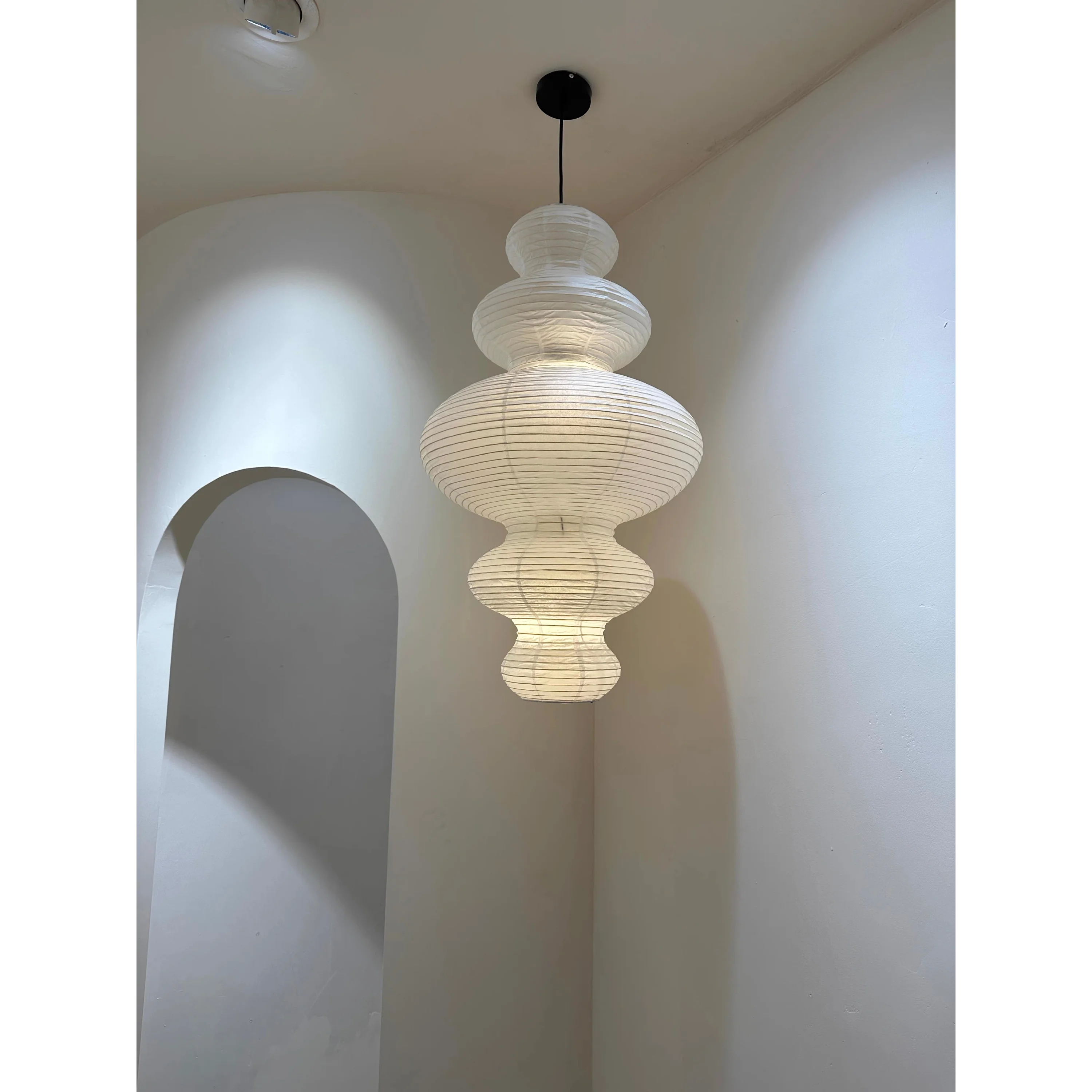 Akari Pendant Lamp | Noguchi Lanterns | Rice Paper | Japandi Minimalism Wabi-sabi Decor
