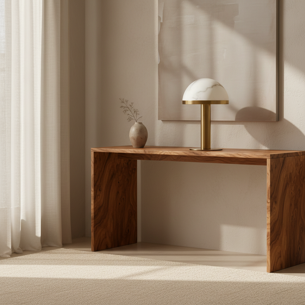 ALABASTER Brass TABLE LAMP | Design CL025MBZ