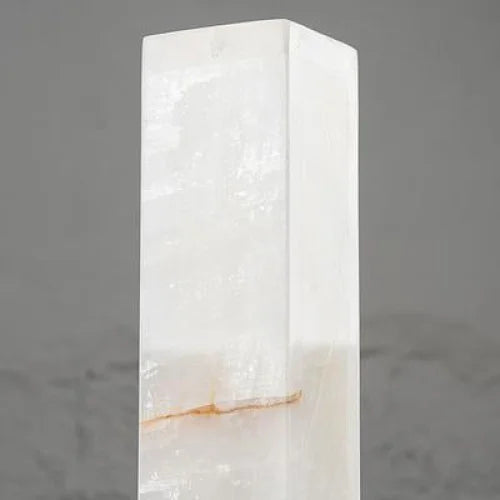 Alabaster Column Floor Lamp | Solid-stone Pillar Minimalist Modern Living Room & Bedroom Casalolalights Luxury Lamps