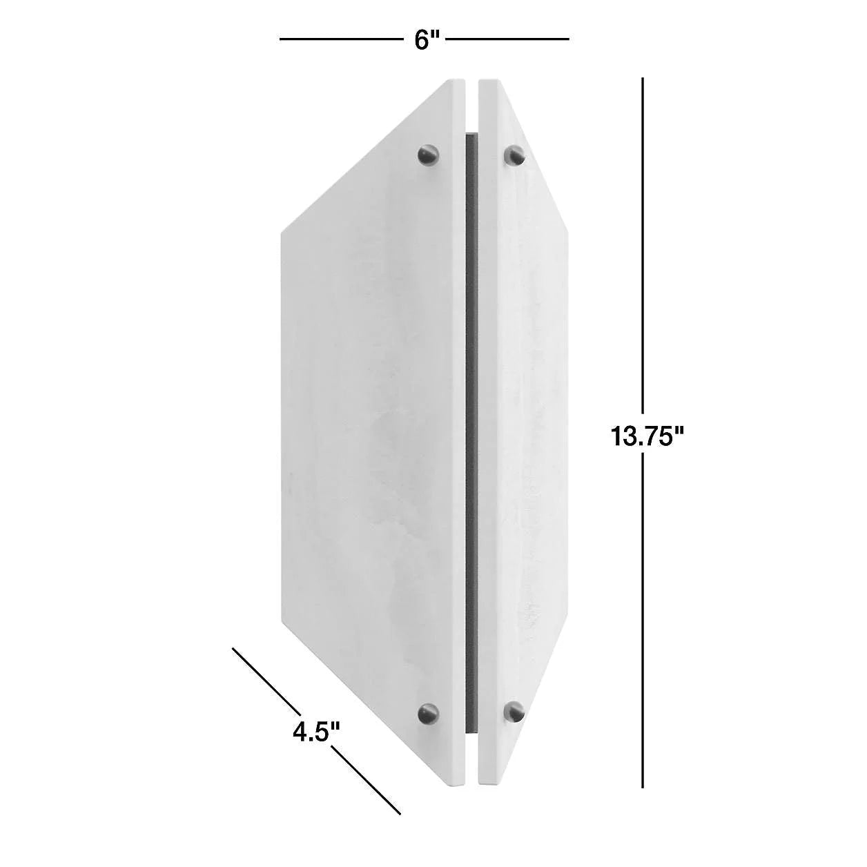 Marble Geometric Wall Light with Copper – Modern Stone Sconce 35 Cm Casalolalights Luxury Lamps for Interior Designers