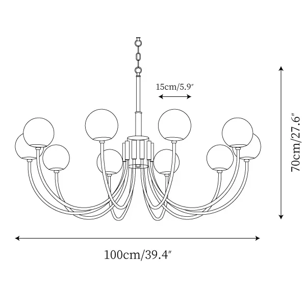 Alabaster Globe & Brass Chandelier | 6 8 or 10 Light 65cm to 100cm Modern Minimalist Dining Casalolalights Luxury Lamps