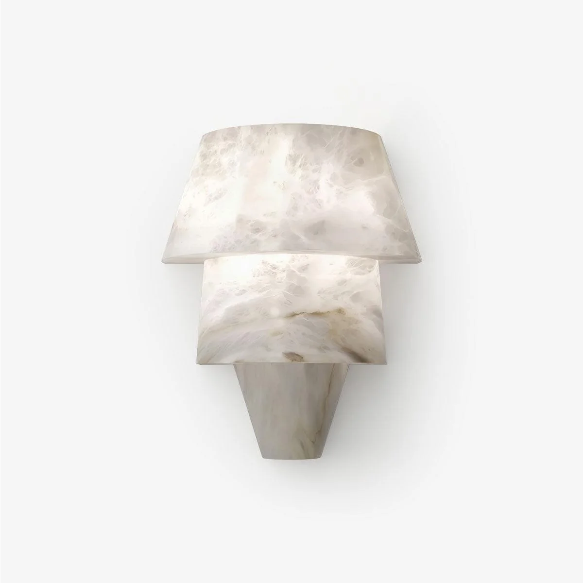 Luxurious Marble Wall Light 37x40cm Warm Led Lighting