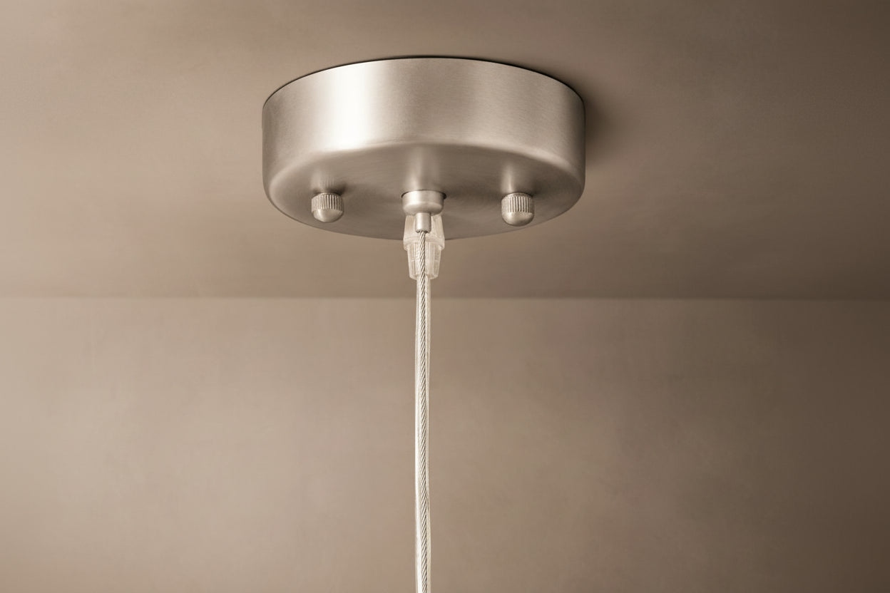 K9 Crystal & Solid Copper Silver Pendant Light | Art Deco Glamour Cylinder Casalolalights Luxury Lamps for Interior