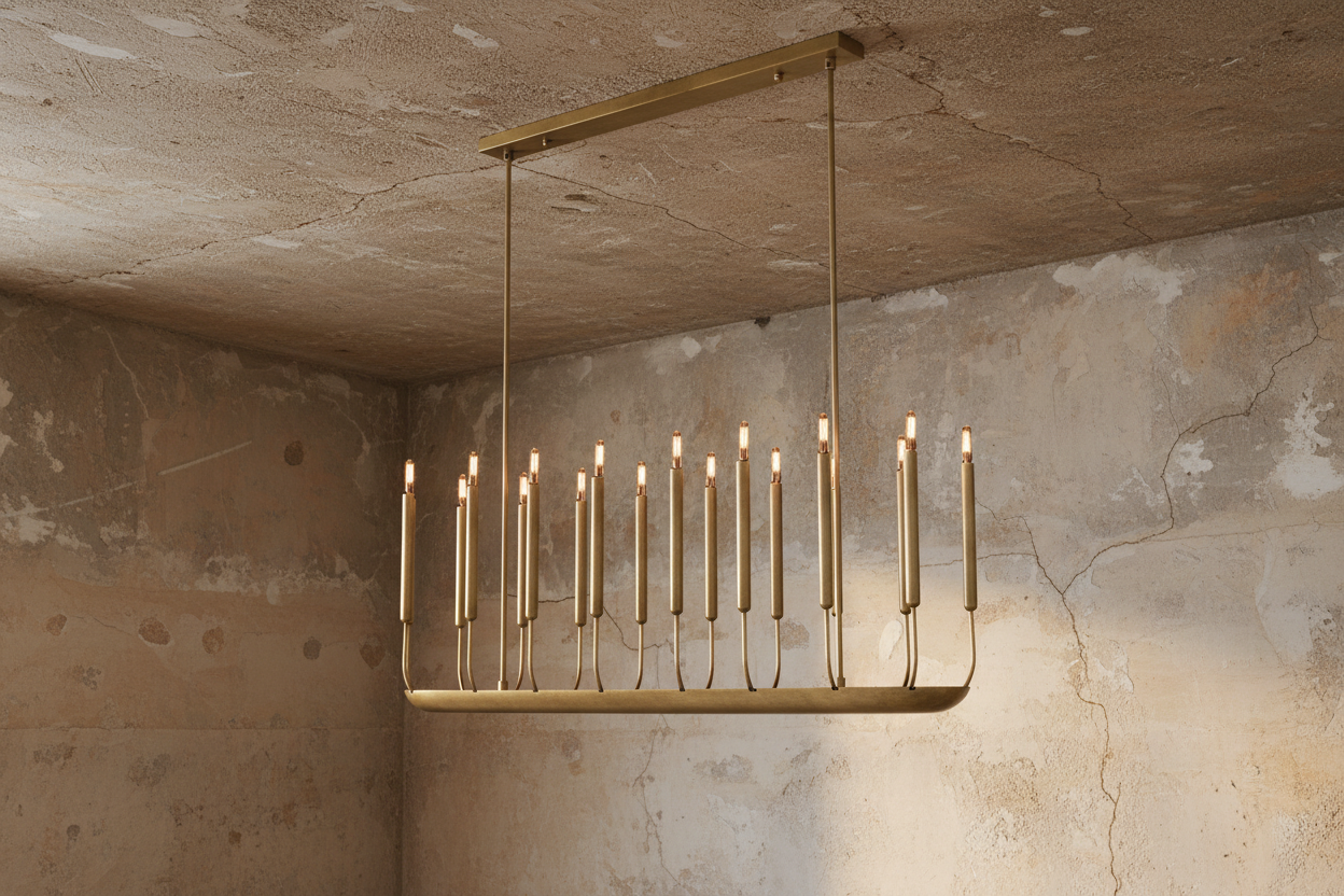 건축 양식 촛불 스타일 샹들리에 | Clfrh0510