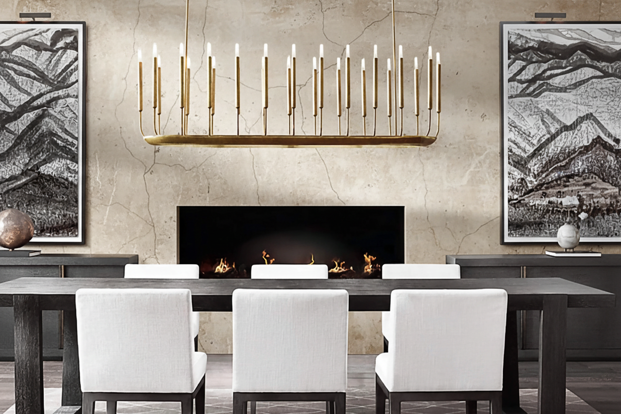 건축 양식 촛불 스타일 샹들리에 | Clfrh0510