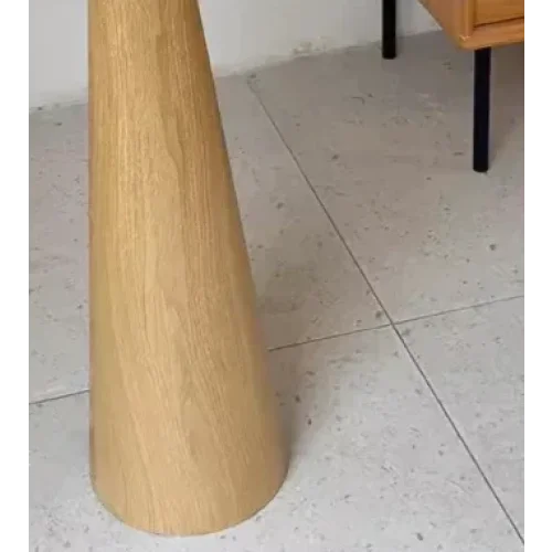 Bakelite & Wood Floor Lamp Fabric Shade | 150cm Tall Ash or Walnut E26/e27 Dimmable Option Casalola Lights Luxury Lamps