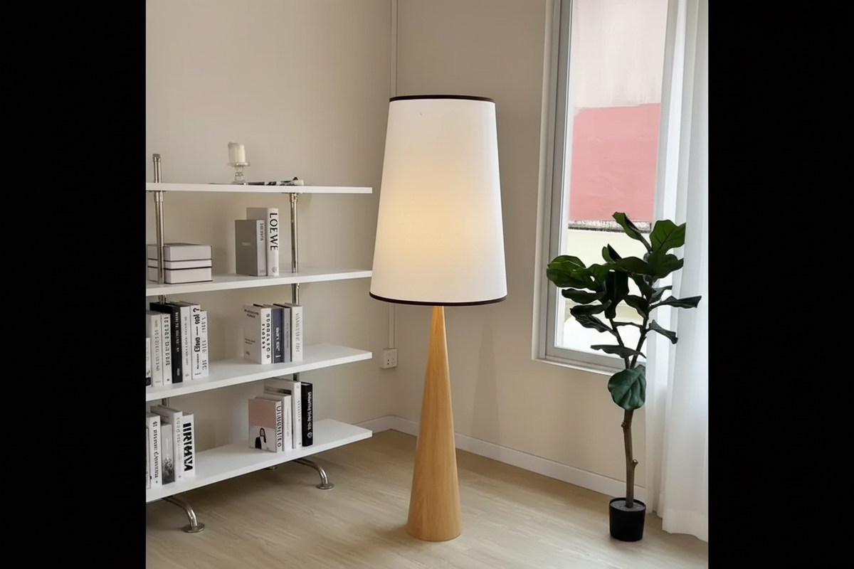 Bakelite Floor & Table Lamp | Retro-modern Wood Iron Mid-century Living Room Office Casalolalights Luxury Lamps