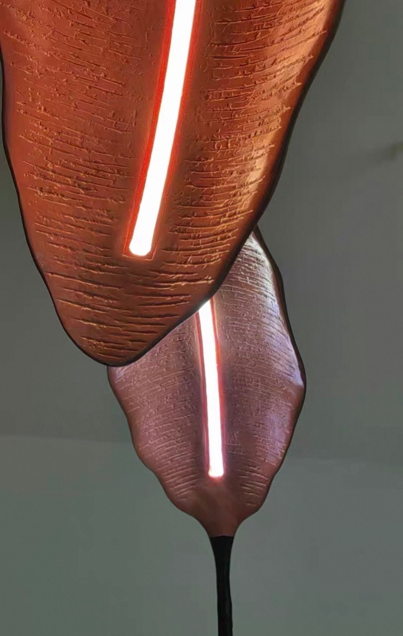 Chandelier Brass Banana Leaf | for Living Room Stairs Hallway Perfecy High-end Interiors Casalolalights Luxury Lamps