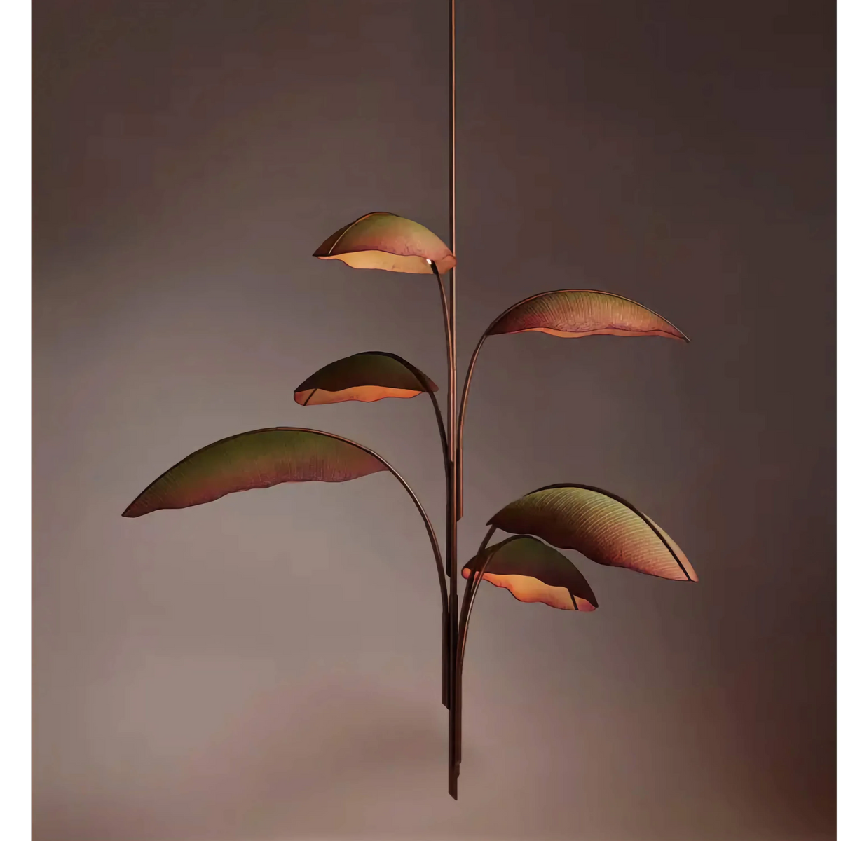 LAMPADARIO FOGLIA DI BANANA