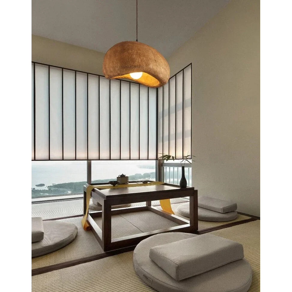 Earth Tone Resin Pendant Light | Single Bedside or a Cluster of 3 Over Kitchen Island Casalola Lights Luxury Lamps