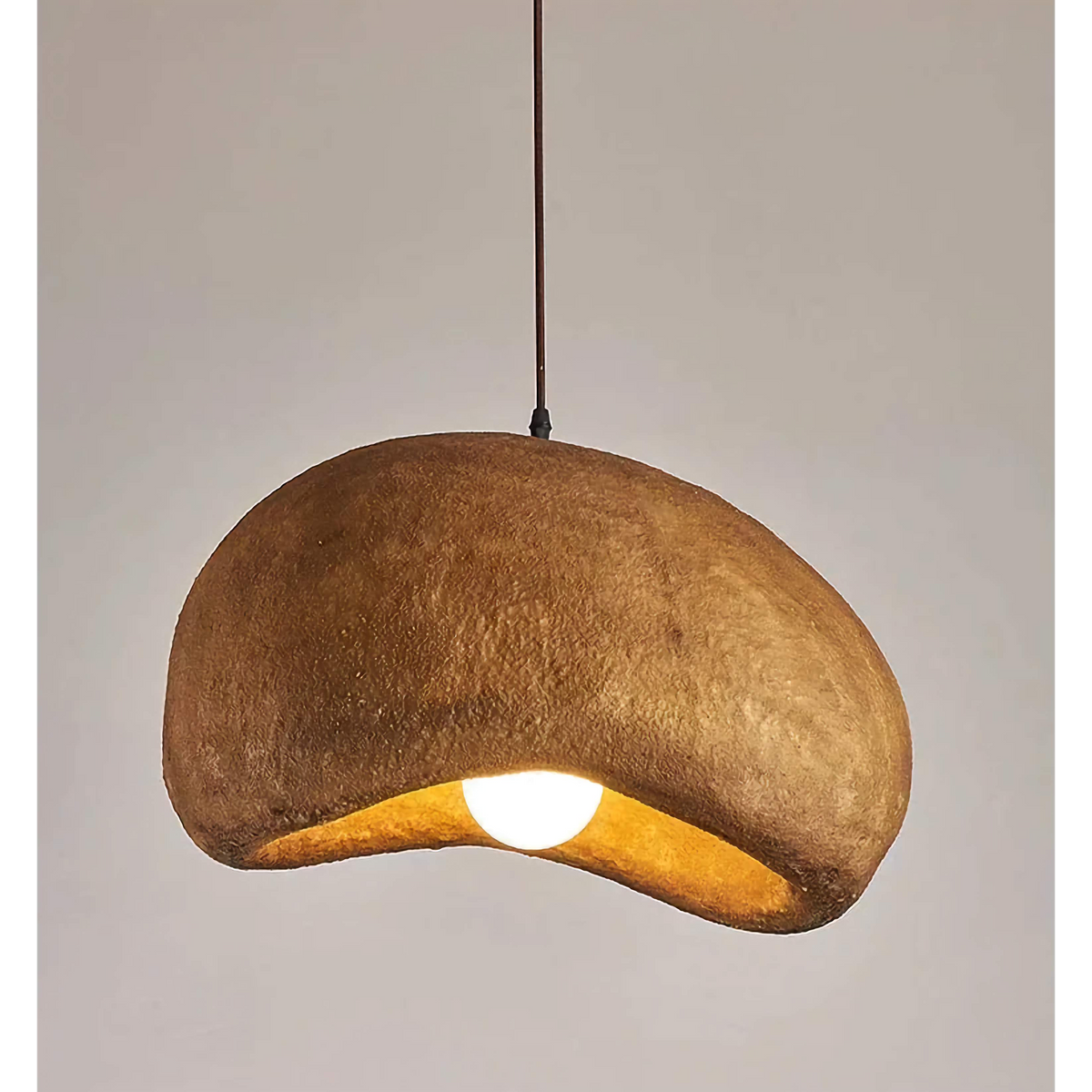 Earth Tone Resin Pendant Light | Single Bedside or a Cluster of 3 Over Kitchen Island Casalola Lights Luxury Lamps