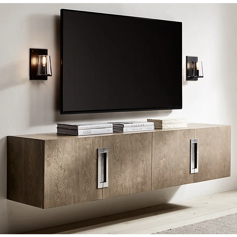 Modern Glass Wall Light with Copper Arm – Gold or Black Finish Casalolalights Luxury Lamps for Interior Designers