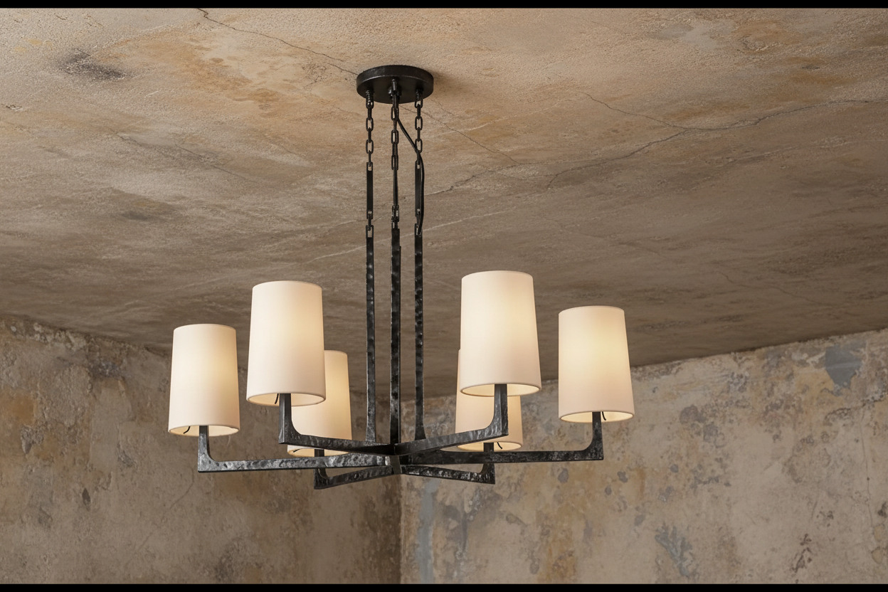 BLACK WRIGHT LINEAR CHANDELIER | CLPRH29B
