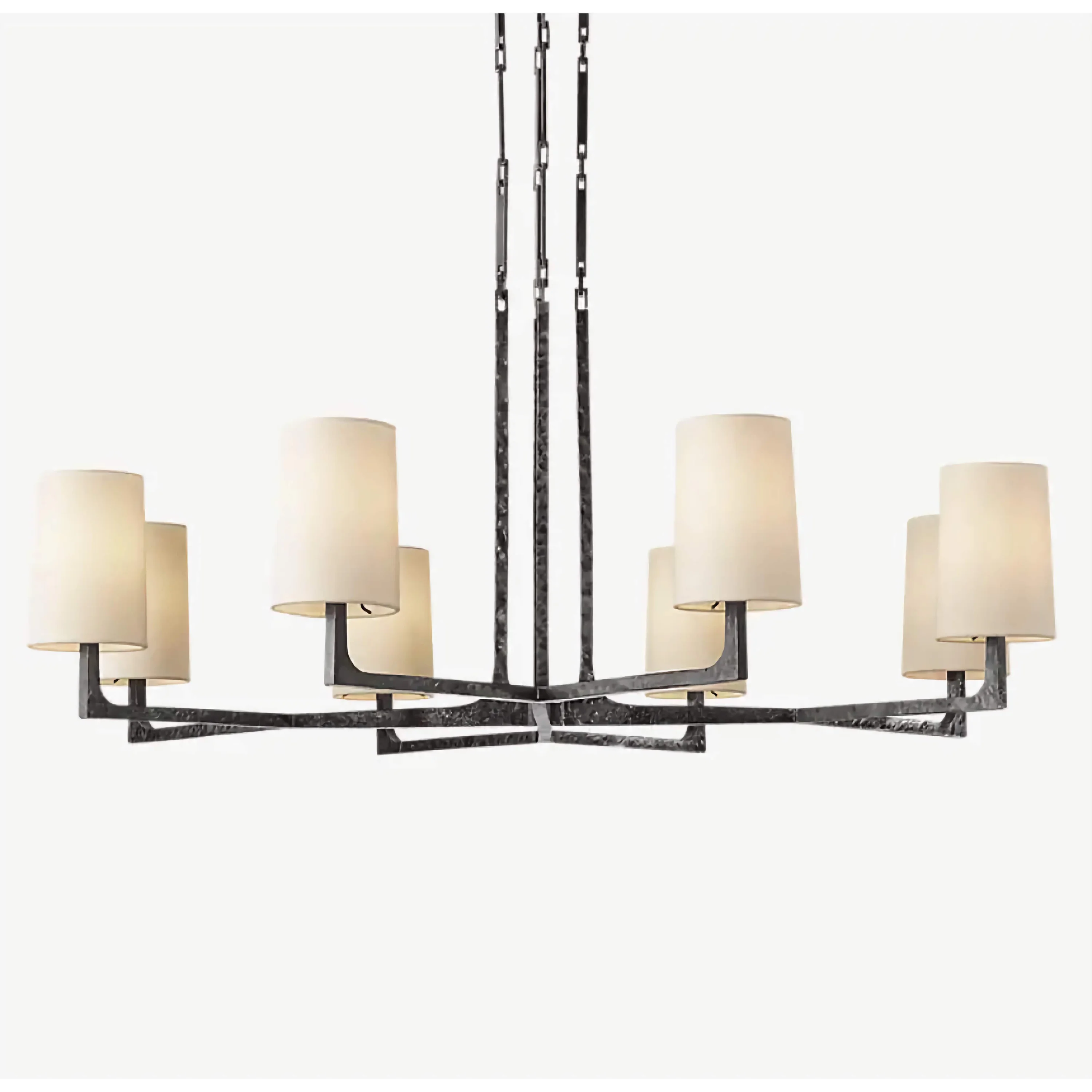 Wright Chandelier | Architectural 16 Light | Commercial Grade Iron Fixture