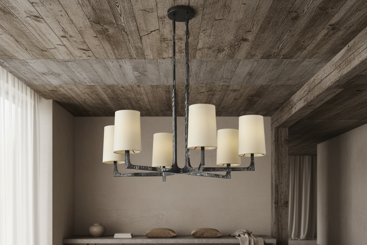 BLACK WRIGHT LINEAR CHANDELIER | CLPRH29B