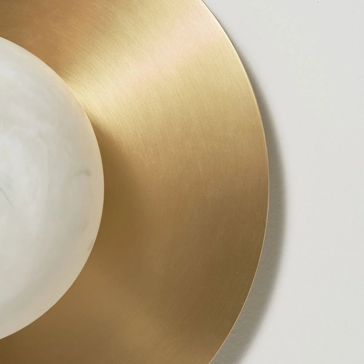 Alabaster Globe Wall Light with Copper Disc for Modern Living Rooms & Bedrooms Casalolalights Luxury Lamps Interior