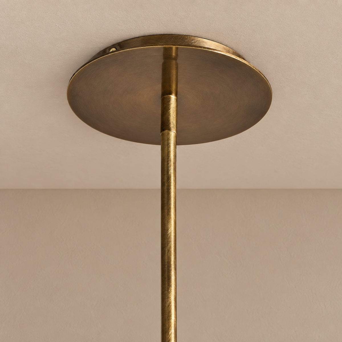 Six Light Brass Chandelier Cream Shades | Wide Sweep Without the Drop Soft Even Shallow Casalola Lights Luxury Lamps