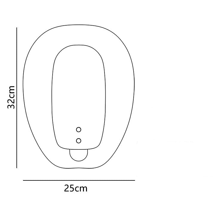 Brass and Glass Wall Sconce – Casalola Organic Backplate Light for Bedroom & Hallway