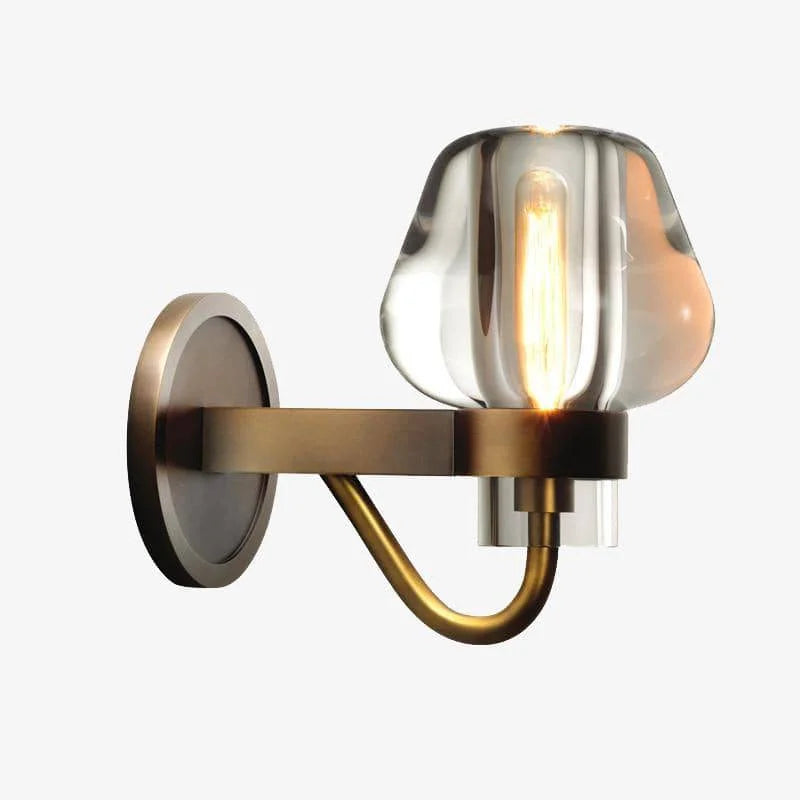 Copper Crystal Wall Light for Bedroom & Hallway Casalolalights Luxury Lamps Interior Designers