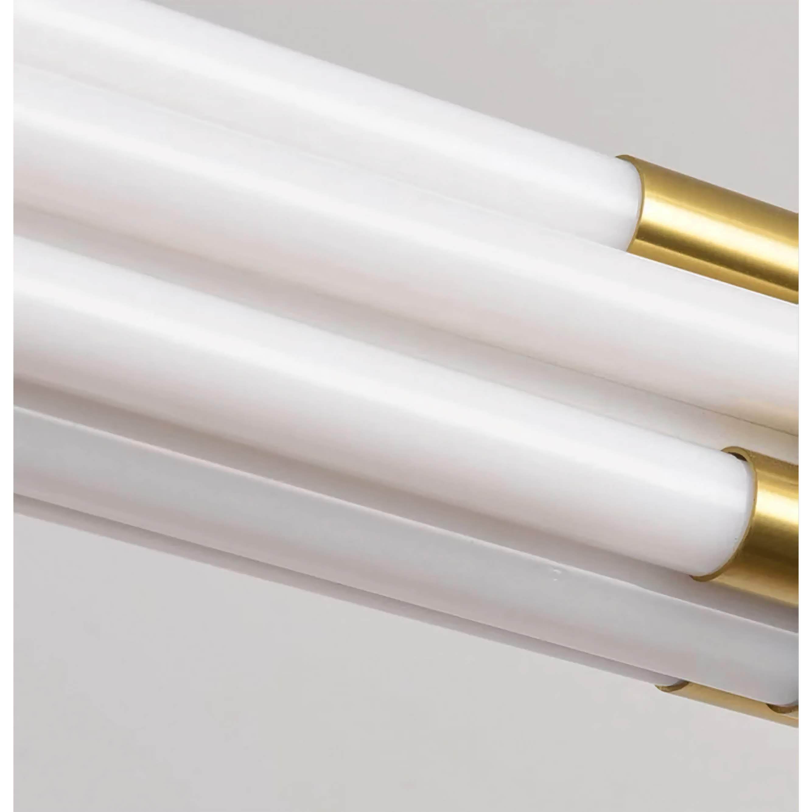 Sculptural Brass & Wood Linear Pendant – Modern Minimalist Lighting Casalolalights Luxury Lamps for Interior Designers