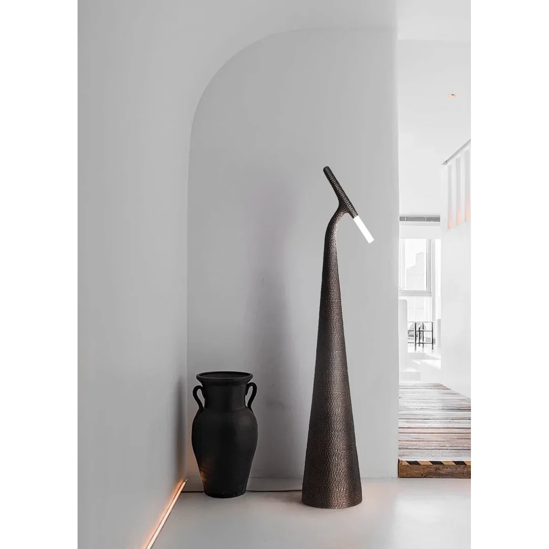 Resin Floor Lamp 165cm | Sculptural Pmma Diffuser Standing Modern Minimalist Living & Office Casalolalights Luxury