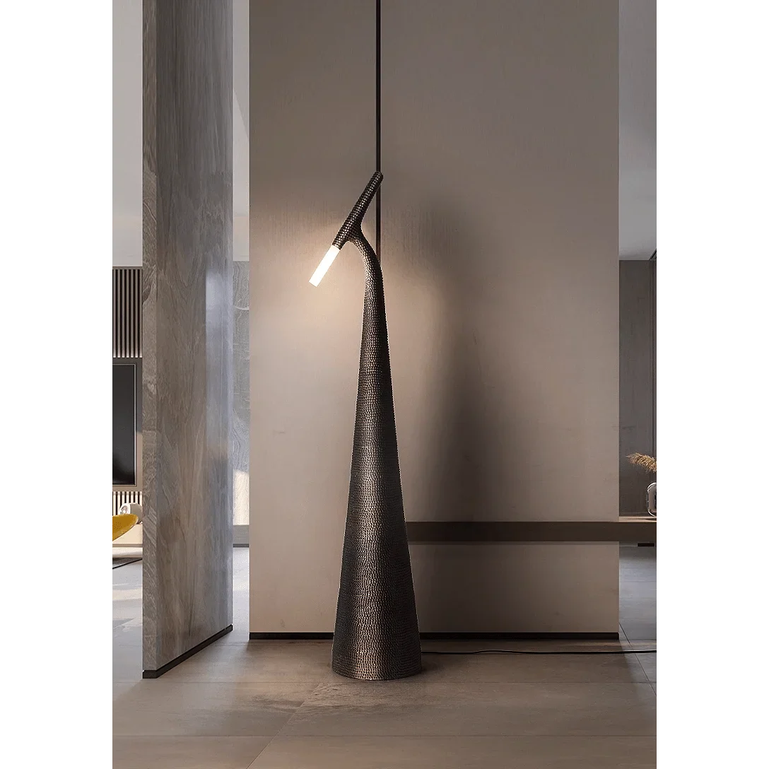 Resin Floor Lamp 165cm | Sculptural Pmma Diffuser Standing Modern Minimalist Living & Office Casalolalights Luxury