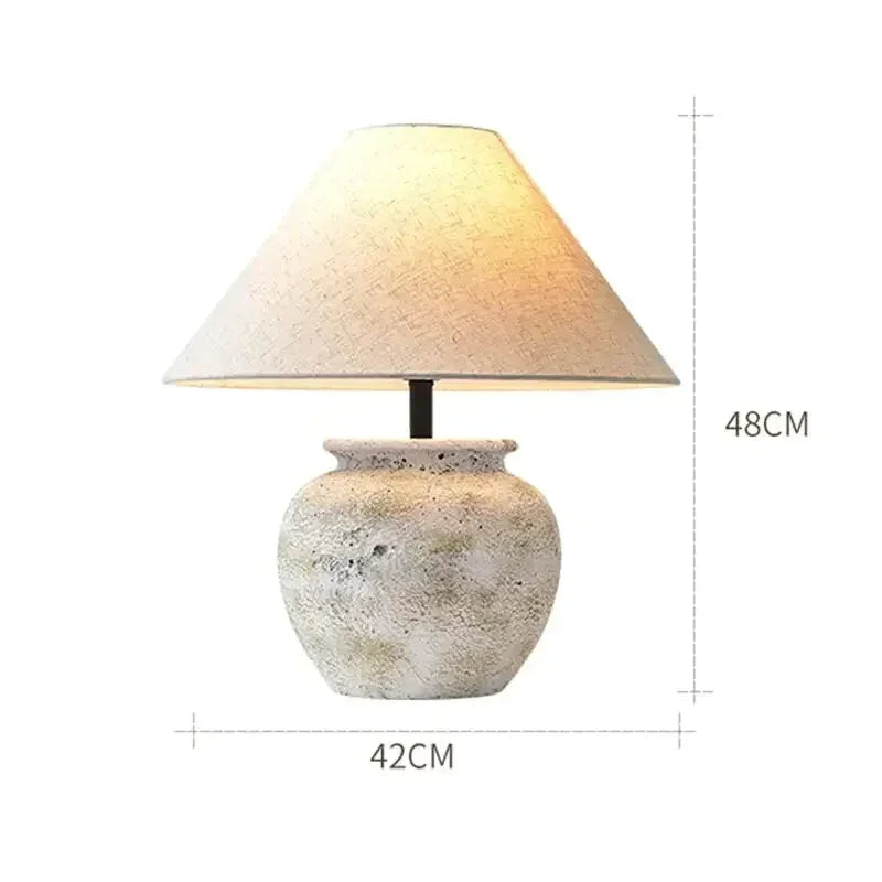 Ceramic Table Lamp | Designer Italian | White Minimalism Light for Living Room Bedroom