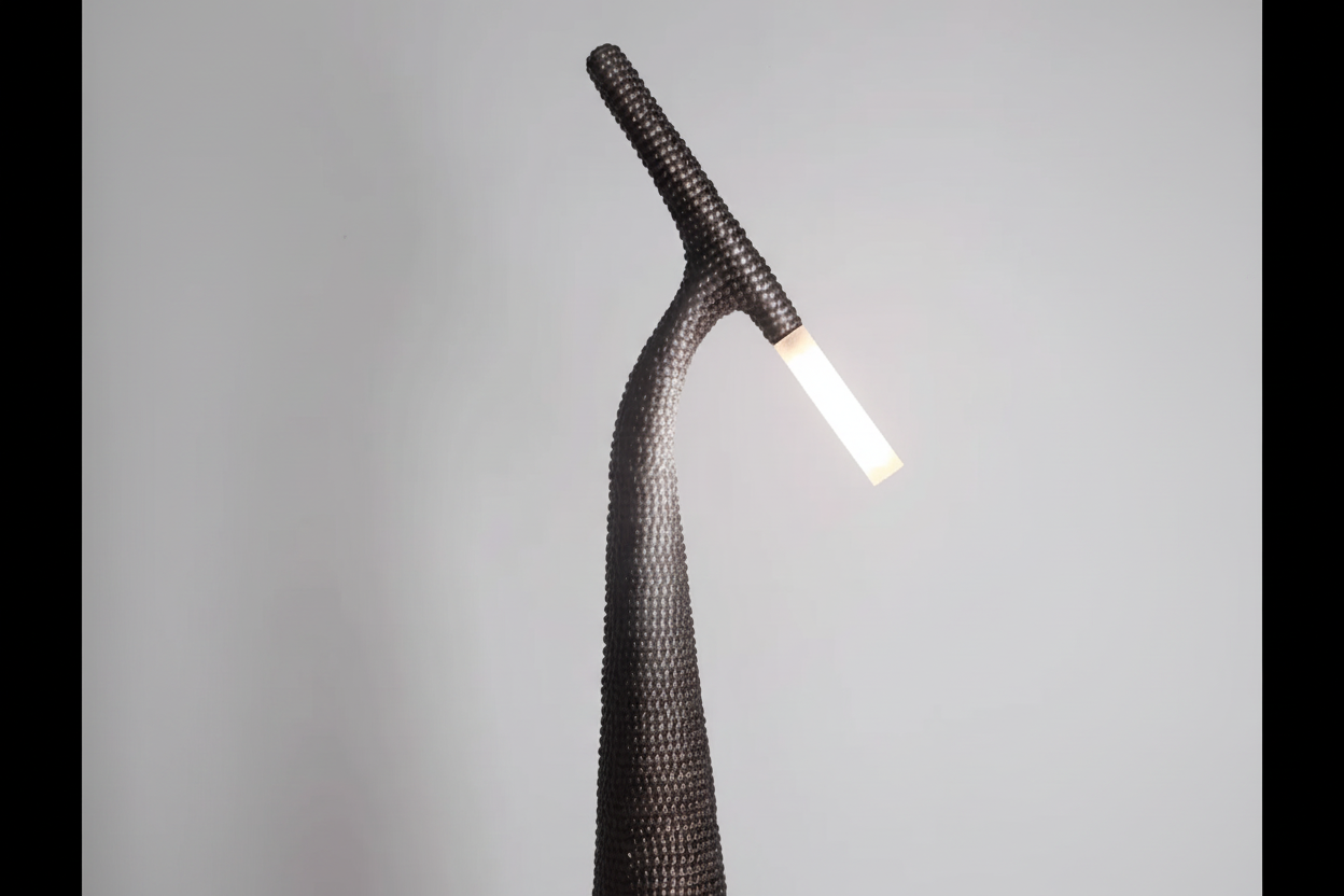 Современный торшер с металлической отделкой | Catallini Design Clup850