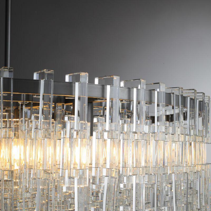 Round Crystal Drum Chandelier – Luxury Copper Led Modern Dining Light Casalolalights Luxury Lamps for Interior Designers