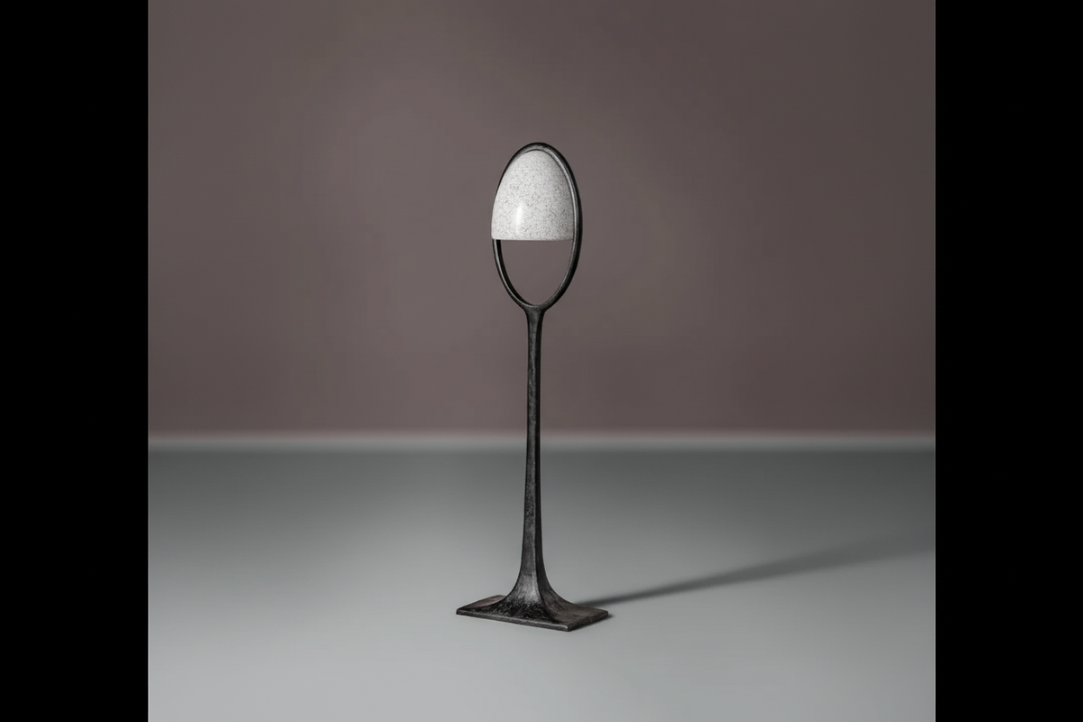 Brass Dome Floor Lamp Eggshell Shade | 168cm Tall Broad Downlight E26/e27 Reading Chair Light Casalola Lights Luxury