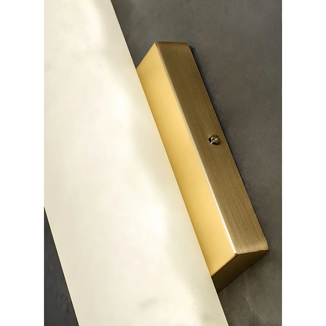 Cylindrical Natural Marble Led Wall Lights for Living Room Bedroom Bathroom
