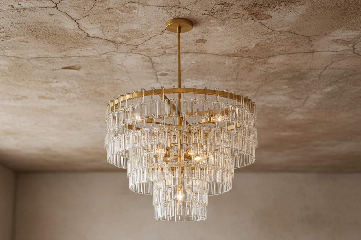 Tiered Crystal Chandelier Hand-cut K9 with Solid Brass Frame – Casalola Lights Casalolalights Luxury Lamps for Interior