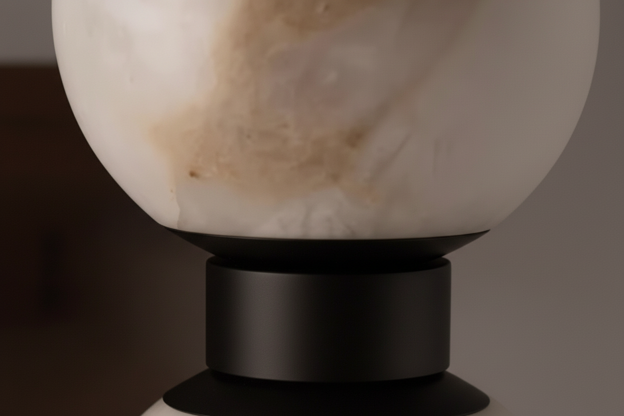 Double Alabaster Globe Wall Sconce – Copper 2-light G9 Lamp for Bedroom Hallway or Vanity Casalolalights Luxury Lamps