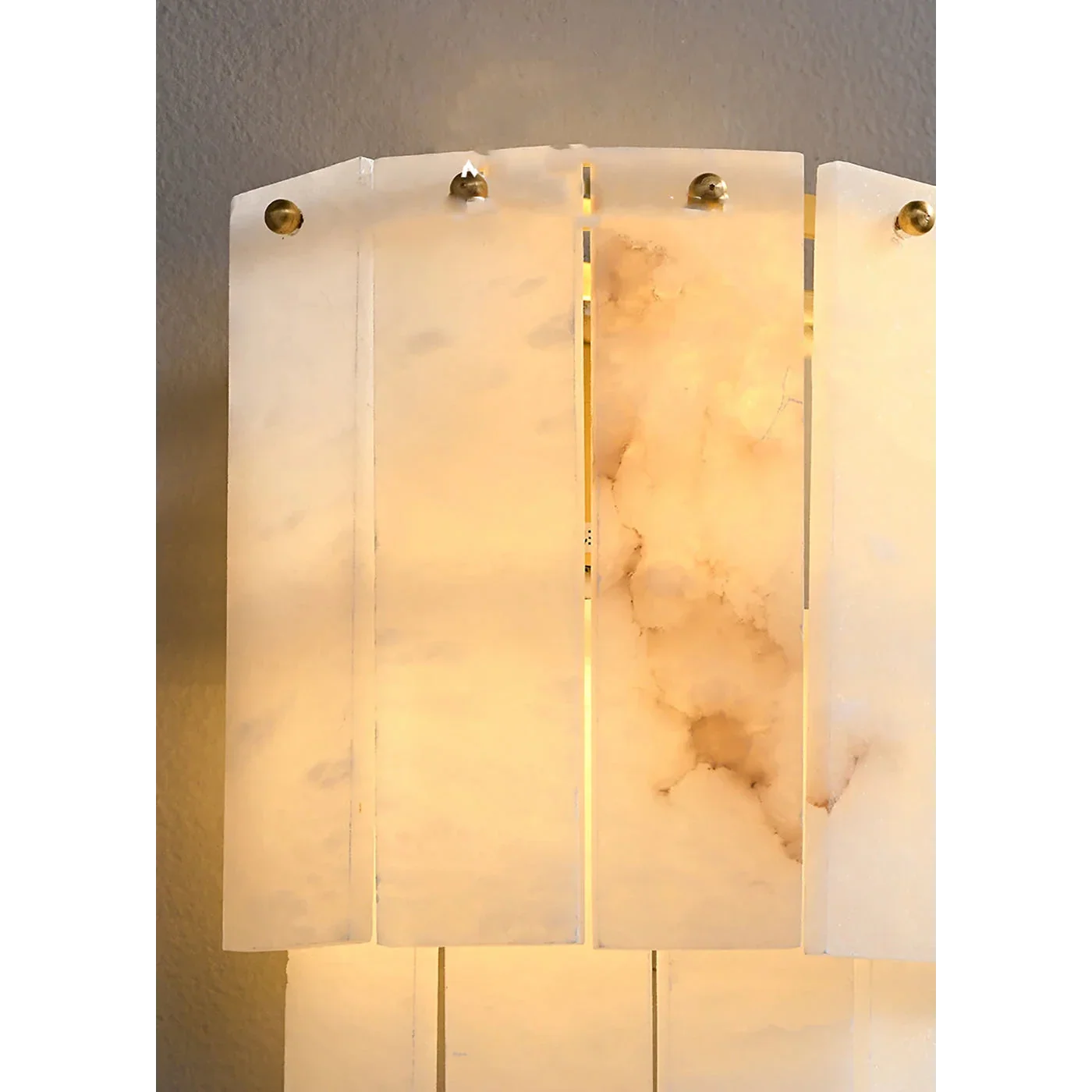 Layered Alabaster Wall Light for Hallway Living Room & Bedroom – Modern Sculptural Sconce Casalolalights Luxury Lamps