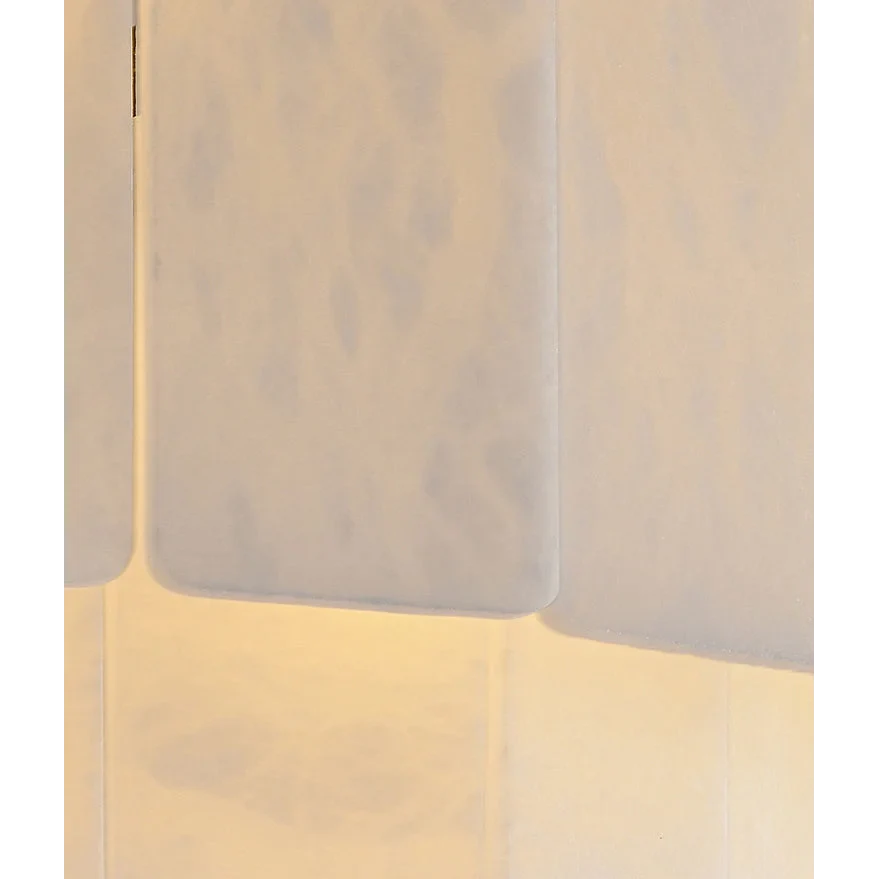 Layered Alabaster Wall Light for Hallway Living Room & Bedroom – Modern Sculptural Sconce Casalolalights Luxury Lamps